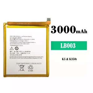 Baterija mobilnega telefona LB003 za Lenovo K5/K350T