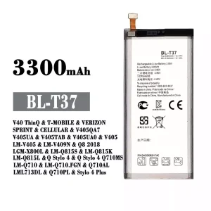 Baterija mobilnega telefona BL-T37 za LG V40 ThinQ / Q8 2018 / Q Stylo 4 / Stylo 4 Plus