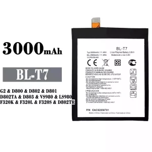 Baterija mobilnega telefona BL-T7 za LG G2