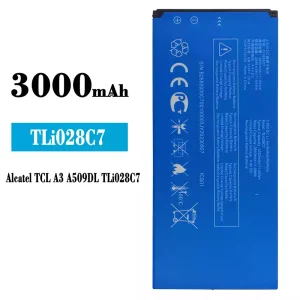 Baterija mobilnega telefona TLi028C7 za Alcatel TCL A3 A509DL