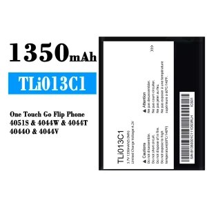 Baterija mobilnega telefona TLi013C1 za Alcatel One Touch Go Flip Phone 4051S/4044W/4044T/4044O/4044V