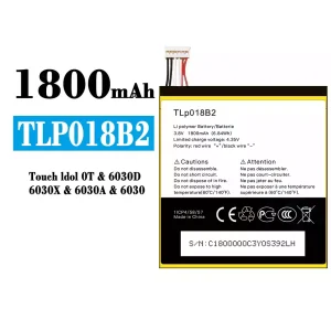 Baterija mobilnega telefona TLP018B2 za Alcatel Touch idol OT