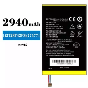 Baterija mobilnega telefona Li3728T42P3h774771 za ZTE MF915