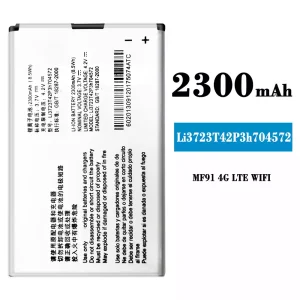 Baterija mobilnega telefona Li3723T42P3h704572 za ZTE MF91 4G LTE WIFI
