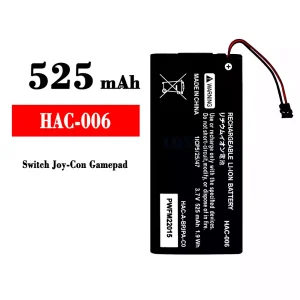 Baterija mobilnega telefona HAC-006 za Nintendo Switch Joy-Con Gamepad
