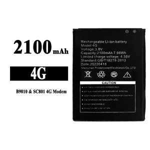 Baterija mobilnega telefona 4G za Tenda B9010/SC801 4G Modem