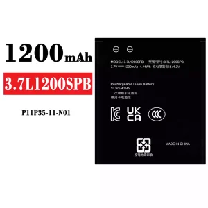 Baterija mobilnega telefona 3.7L1200SPB za Texas Instruments P11P35-11-N01