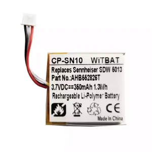 Baterija za slušalke AEE582525,AHB552826TPC,AHB552826TPC-2