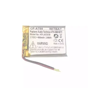 Baterija za slušalke Audio-Technica ATH-M50XBT2,ATHM50XBT,ATH-DSR9BT,ATH-DSR7BT,ATH-SR6BT,ATH-SR5BT,SR5BTBK,SR5BTWH,ATH-AR3BT
