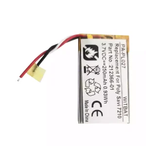 Baterija za slušalke Plantronics 216261-01,212366-01