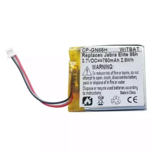 Baterija za slušalke Jabra Elite 85h,Jabra Elite 75t,Evolve2 85,PL661935V