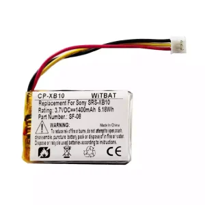 Baterija za zvočnik Sony SRS-XB100,SRS-XB10,SRS-XB12,WH-L600,Logitech S100
