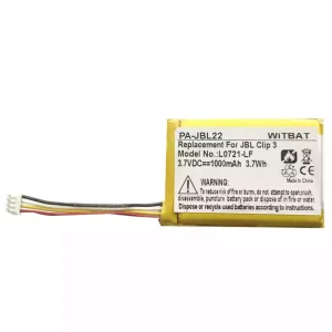 Baterija za zvočnik JBL Clip 3,L0721-LF