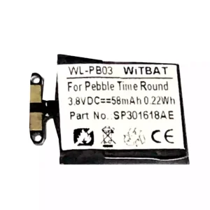 Originalna baterija za Pebble Time Round,SP301618AE