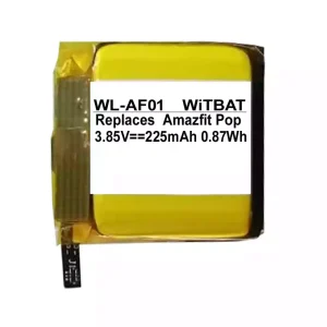 Originalna baterija za Amazfit Pop A2009,PL3822222GH