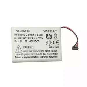 Originalna baterija za Garmin T 5 Mini,TT 15 Mini GPS,361-00035-09
