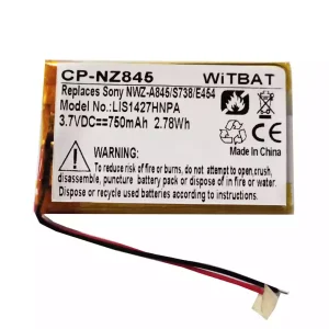 Originalna baterija za SONY NWZ-820,NWZ-A826,NWZ-A828,NWZ-A829,NWZ-A720,NWZ-A726,NWZ-A728